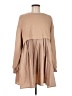 J.ING Solid Tan Casual Dress Size M - photo 1