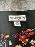 Sam and Jess Black Long Sleeve Blouse Size L - photo 7
