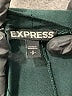 Express Solid Green Casual Dress Size S - photo 7
