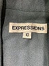 Expressions Gray Blazer Size 10 - photo 6
