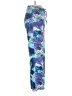 Kmart 100% Cotton Print Blue Casual Pants Size M - photo 4