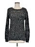 Madison Lilly Tweed Black Pullover Sweater Size M - photo 1
