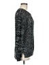 Madison Lilly Tweed Black Pullover Sweater Size M - photo 4