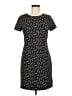 Old Navy Graphic Black Casual Dress Size M - photo 1