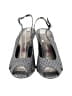 Ros Hommerson Houndstooth Gray Sandals Size 7 1/2 - photo 2