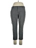 Merona Chevron-herringbone Gray Casual Pants Size 16 - photo 1