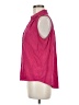 Maurices Pink Sleeveless Button-Down Shirt Size M - photo 5