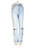 Denim Forum Hearts Blue Jeans Size 27 waist - photo 1
