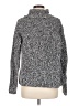 GOODTHREADS 100% Cotton Tweed Gray Turtleneck Sweater Size M - photo 2