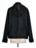 Mable Solid Black Windbreaker Size L - photo 2