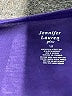 Jennifer Lauren Purple Active T-Shirt Size 1X - photo 8