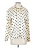 Akris Club 100% Silk Polka Dots Ivory Blouse Size EU (FR) 36 / US 4 - photo 1