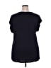 Full Moon Maternity 100% Polyester Black 3/4 Sleeve Blouse Size XX - photo 2