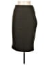 Express Solid Brown Green Formal Skirt Size 6 - photo 1