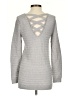 Love Ellie Gray Pullover Sweater Size S - photo 2