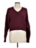 Jason Wu Burgundy Pullover Sweater Size L - photo 1
