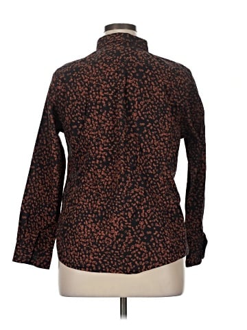 Pure Collection Long Sleeve Button-Down Shirt (view 2)