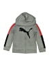 Puma 100% Polyester Gray Zip Up Hoodie Size 4T - photo 1