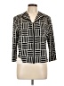 St. John Graphic Black Blazer Size 10 - photo 1