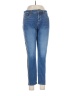 Ann Taylor LOFT Stripes Blue Jeans Size 29 waist - photo 1