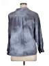 Unbranded Gray Long Sleeve Blouse Size XL - photo 2