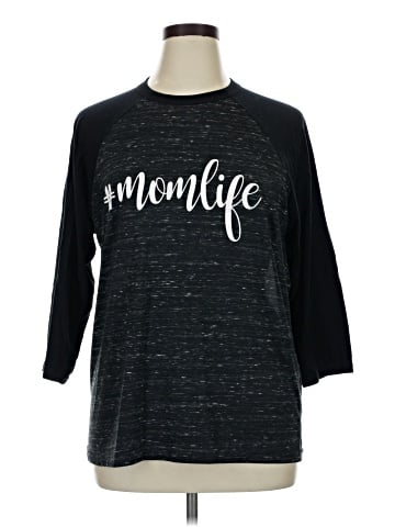 Canvas 3/4 Sleeve T-Shirt (view 1)