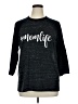 Canvas Black 3/4 Sleeve T-Shirt Size XL - photo 1