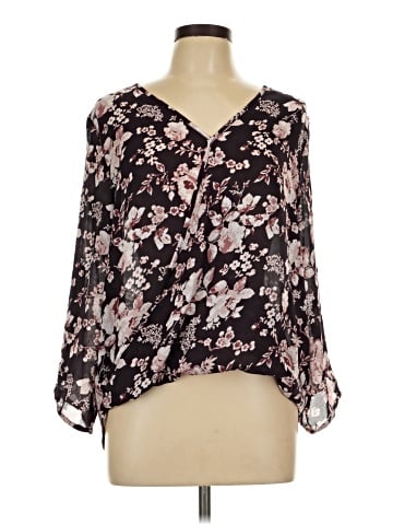 J for Justify 3/4 Sleeve Blouse (view 1)