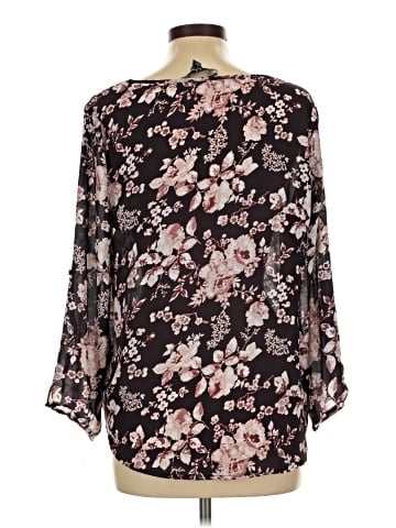 J for Justify 3/4 Sleeve Blouse (view 2)