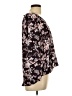 J for Justify 100% Polyester Black 3/4 Sleeve Blouse Size L - photo 4