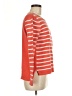 Liz Claiborne 100% Cotton Stripes Orange Pullover Sweater Size M - photo 4