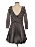 Free People Stripes Gray Casual Dress Size S - photo 2