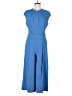 Judith & Charles Solid Blue Jumpsuit Size 6 - photo 1