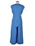 Judith & Charles Solid Blue Jumpsuit Size 6 - photo 2
