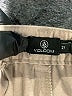 Volcom Solid Tan Khaki Shorts Size 27 waist - photo 3