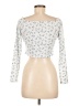 Shein Ivory Long Sleeve Blouse Size 6 - photo 2