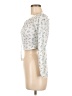 Shein Ivory Long Sleeve Blouse Size 6 - photo 5