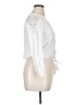 American Rag Cie White Long Sleeve Blouse Size XL - photo 4