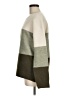 Hem & Thread Color Block Green Tan Pullover Sweater Size M - photo 5