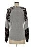 24/7 Maurices Animal Print Gray Pullover Sweater Size M - photo 2