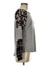 24/7 Maurices Animal Print Gray Pullover Sweater Size M - photo 4