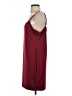 Unbranded Solid Burgundy Red Casual Dress Size S - photo 5