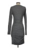 Express Solid Gray Casual Dress Size XS - photo 2
