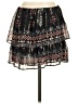Joie Paisley Black Silk Skirt Size XS - photo 2