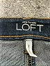 Ann Taylor LOFT Chevron-herringbone Blue Jeans Size 28 waist - photo 6