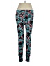 Lularoe Floral Teal Casual Pants Size 1X (Tall & Curvy) - photo 1