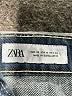 Zara 100% Cotton Blue Denim Shorts Size 0 - photo 3