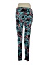 Lularoe Floral Teal Casual Pants Size 1X (Tall & Curvy) - photo 2