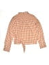 J.Crew Checkered-gingham Orange Long Sleeve Button-Down Shirt Size 10 - photo 2