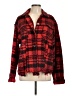 VICI 100% Polyester Plaid Red Jacket Size L - photo 1